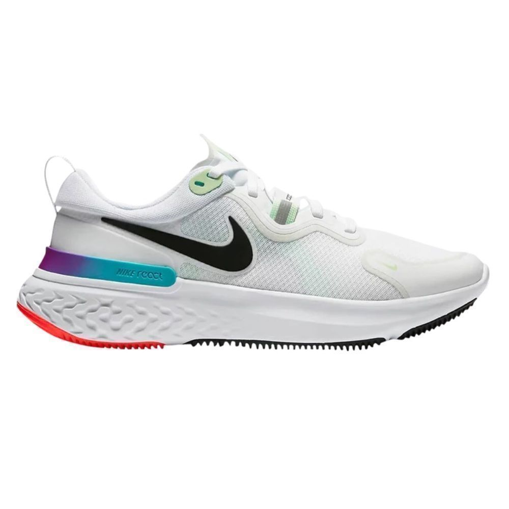 Nike Miler React white/vapour green/hyper jade/black